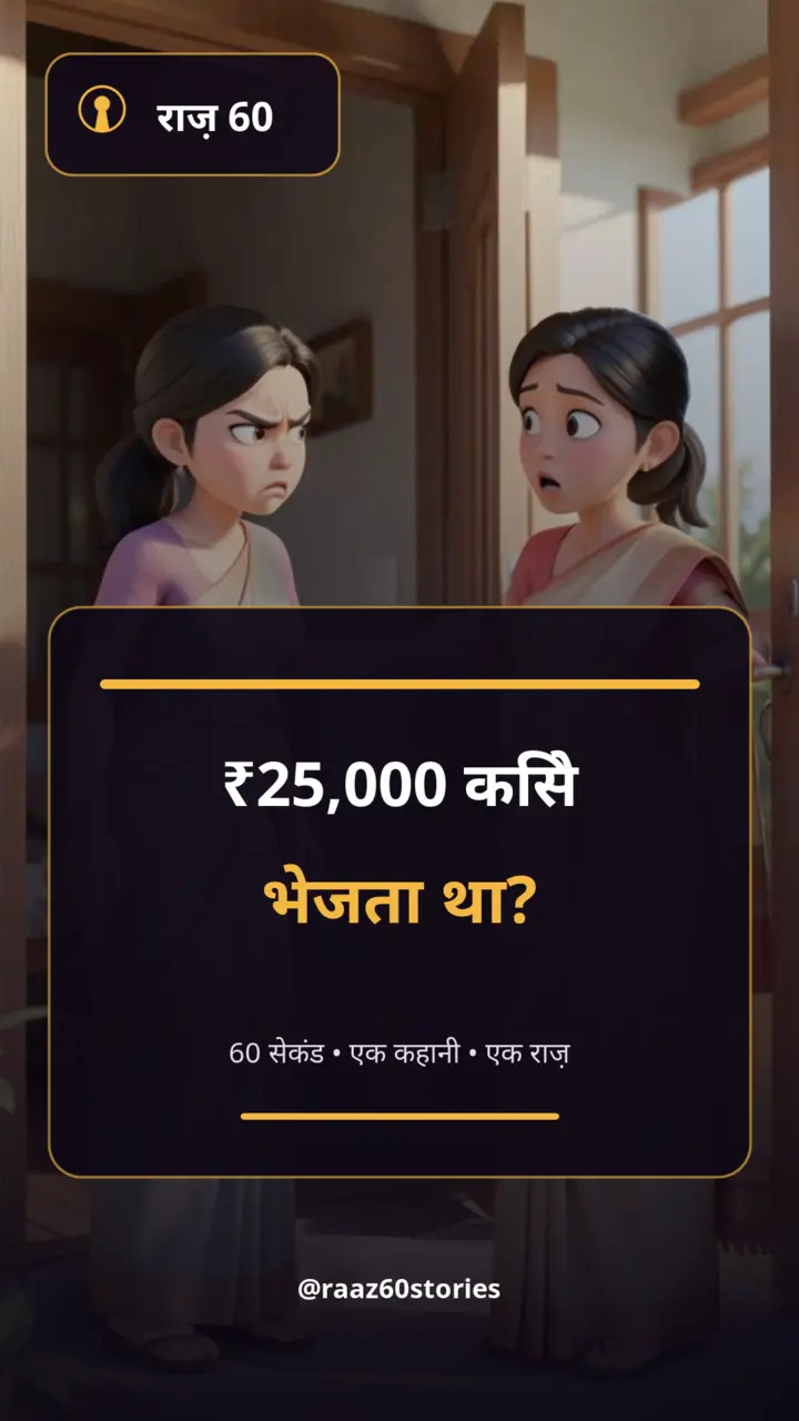 ₹25,000 किसे भेजता था?